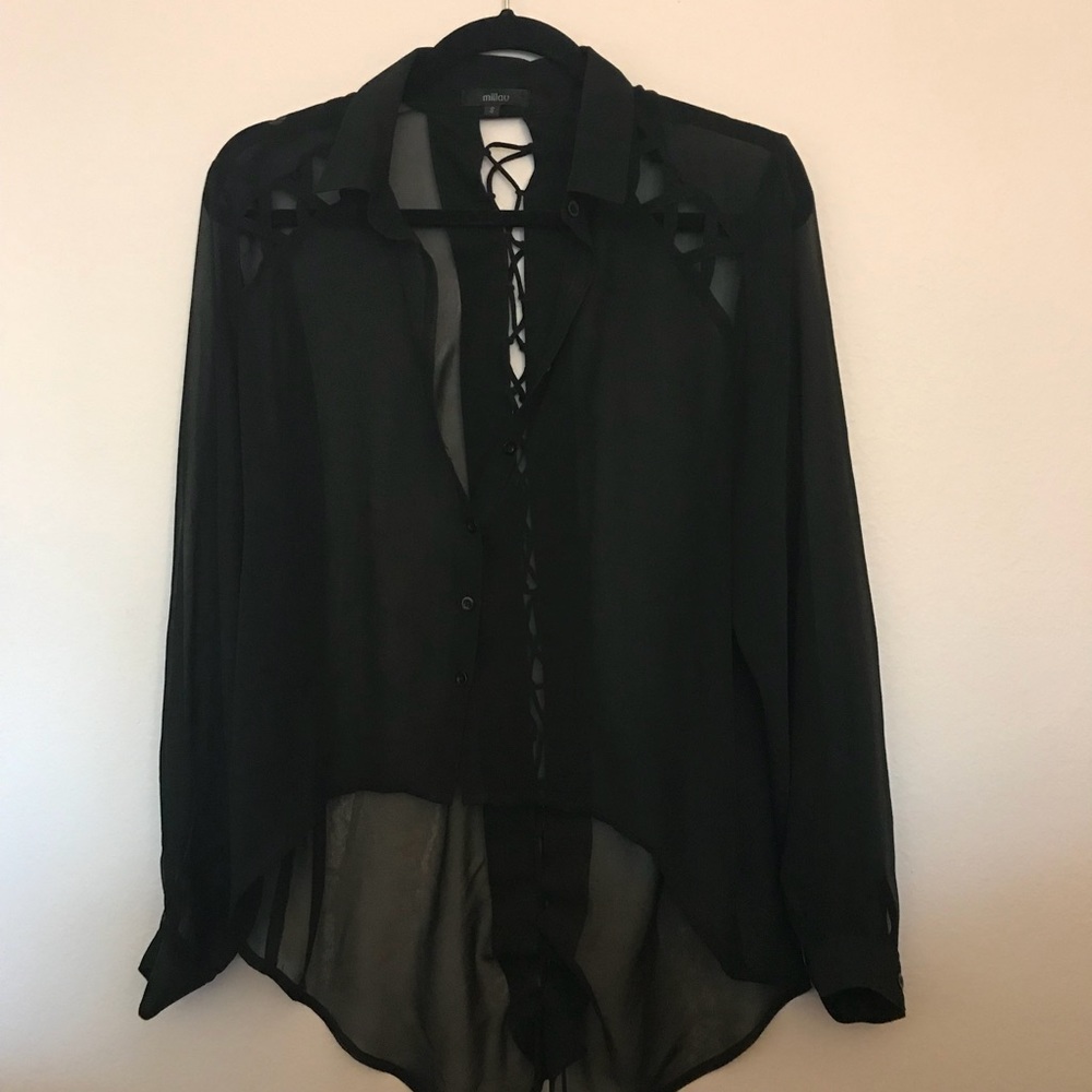 LF Sheer Blouse